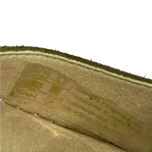 Espadrij l'originale Women Suede Green Jute Heels Ankle Strap Platform Sz 40/ 10 - Picture 11 of 16